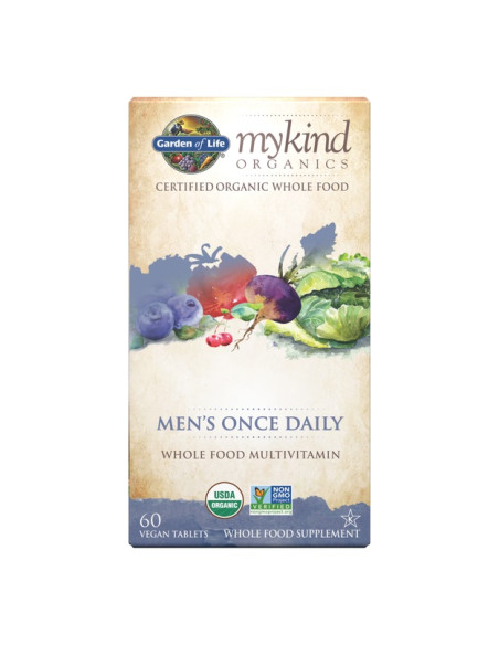 Mykind Organics Men's Once Daily - 60 vegan tablets | Garden of Life