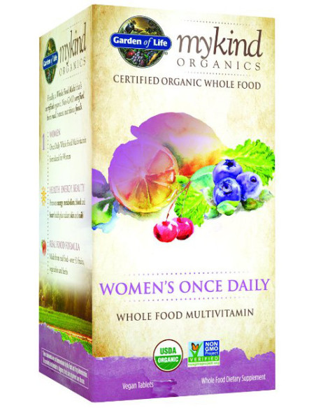 Mykind Organics Women's Once Daily - 30 vegan tablets | Garden of Life