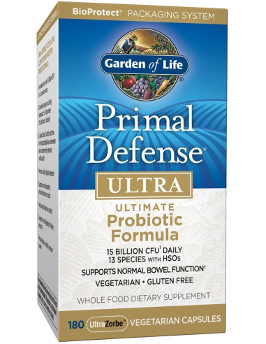 Primal Defense Ultra - 180 vcaps | Garden of Life