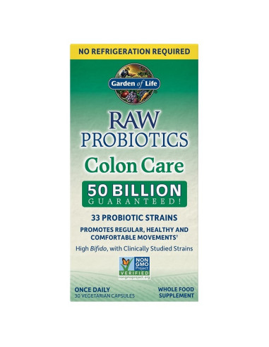Raw Probiotics Colon Care - 30 vcaps | Garden...