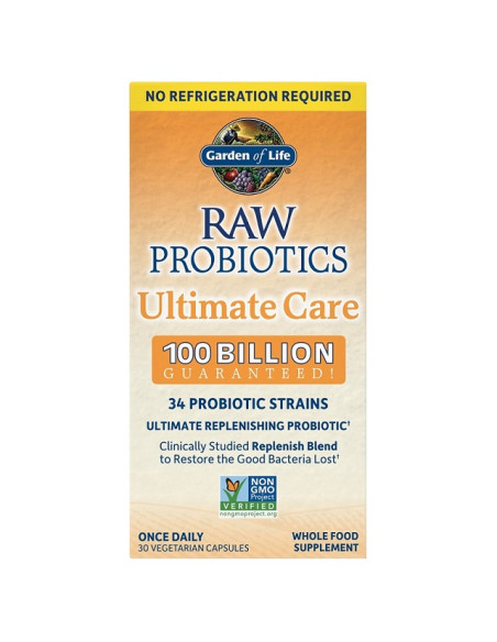 Raw Probiotics Ultimate Care - 30 vcaps | Garden of Life