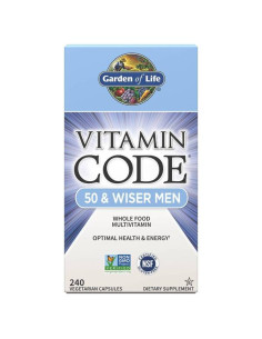 Vitamin Code 50 & Wiser Men - 240 vcaps | Garden of Life