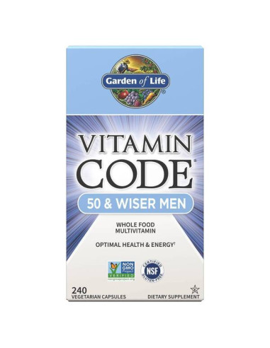 Vitamin Code 50 & Wiser Men - 240 vcaps |...
