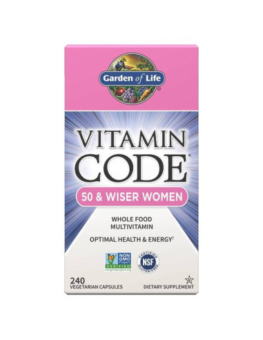 Vitamin Code 50 & Wiser Women - 240 vcaps |...