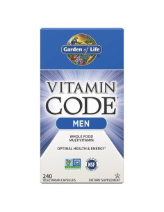 Vitamin Code Men - 240 vcaps | Garden of Life