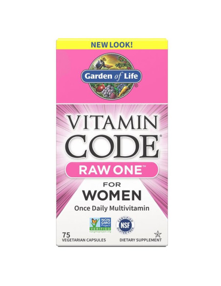 Vitamin Code RAW ONE for Women - 75 vcaps | Garden of Life