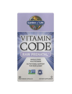 Vitamin Code Raw Prenatal - 30 vcaps | Garden of Life