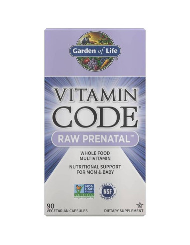 Vitamin Code Raw Prenatal - 90 vcaps | Garden...