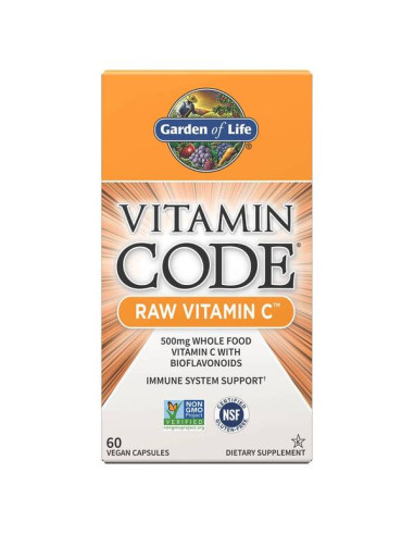 Vitamin Code Raw Vitamin C - 60 vegan caps |...