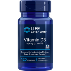 Vitamin D3 - 120 softgels | Life Extension