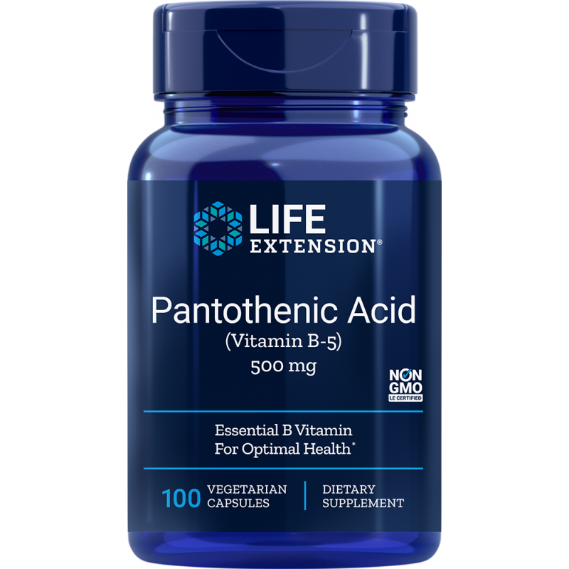 Pantothenic Acid (Vitamin B-5) - 100 vegetarian...