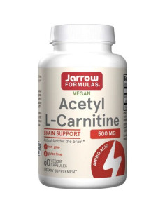 Acetyl L-Carnitine, 500mg - 60 vcaps | Jarrow Formulas