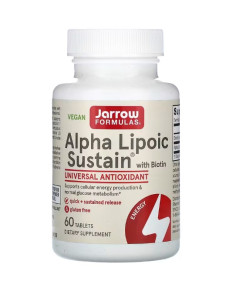 Alpha Lipoic Sustain with Biotin - 60 tabs | Jarrow Formulas