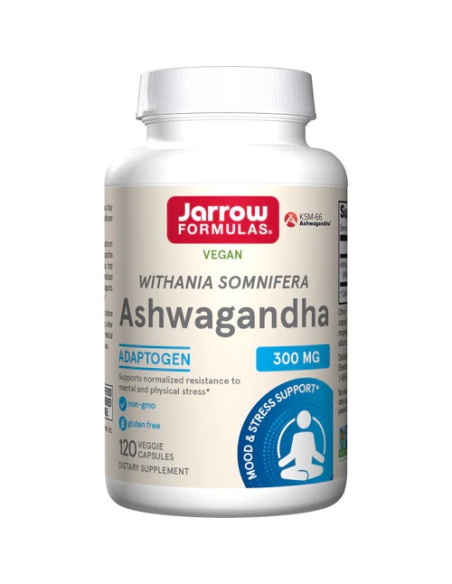 Ashwagandha, 300mg - 120 vcaps  | Jarrow Formulas