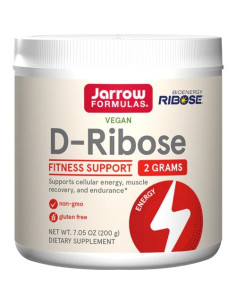 D-Ribose, Powder - 200g | Jarrow Formulas
