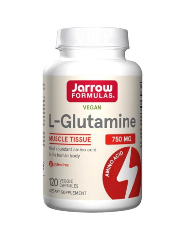 L-Glutamine, 750mg - 120 vcaps | Jarrow Formulas