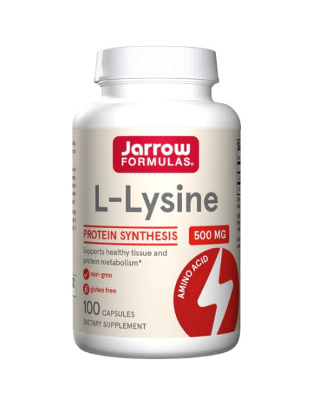 L-Lysine, 500mg - 100 caps | Jarrow Formulas