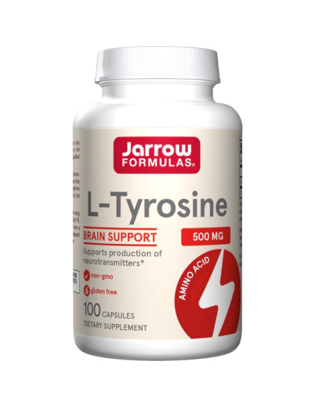 L-Tyrosine, 500mg - 100 caps | Jarrow Formulas