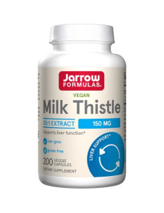 Milk Thistle, 150mg - 200 vcaps | Jarrow Formulas