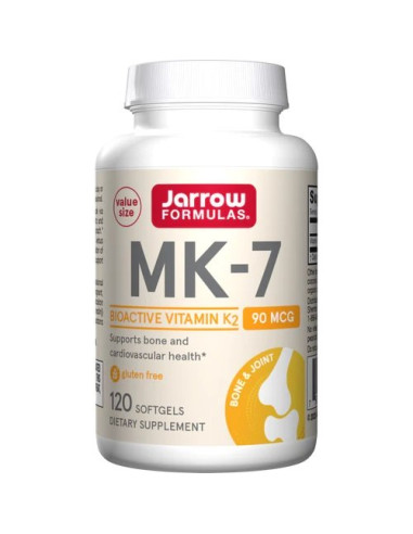 MK-7, 90mcg - 120 softgels | Jarrow Formulas