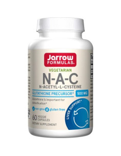 N-A-C, 500mg - 60 vcaps | Jarrow Formulas
