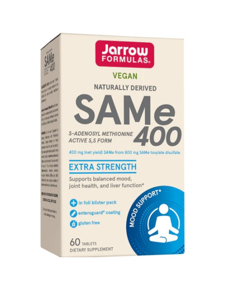 SAMe 400 - 60 tabs | Jarrow Formulas