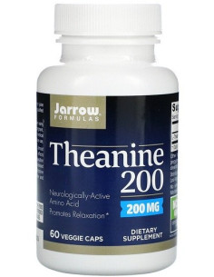 Theanine, 200mg - 60 vcaps | Jarrow Formulas