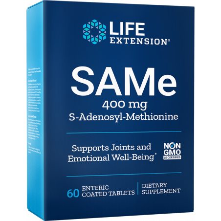 SAMe - 400 mg, 60 enteric coated tablets | Life Extension