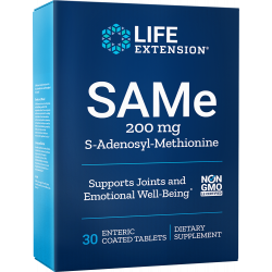SAMe - 200 mg, 30 enteric coated tablets | Life Extension