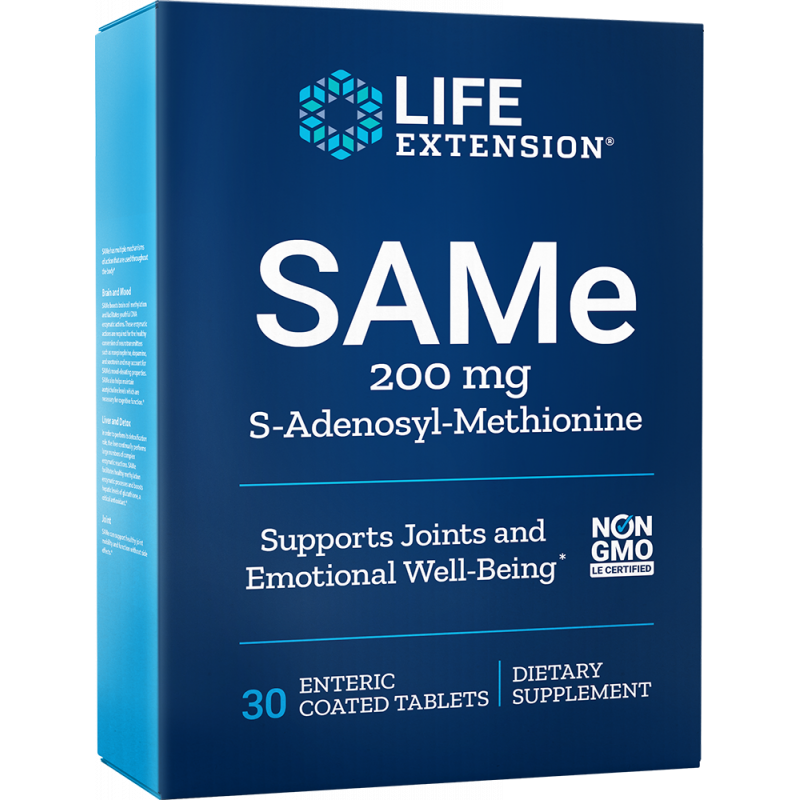 SAMe - 200 mg, 30 enteric coated tablets | Life...