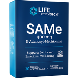SAMe - 400 mg, 30 enteric coated tablets | Life Extension