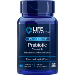 FLORASSIST® Prebiotic - 60 chewable tablets | Life Extension