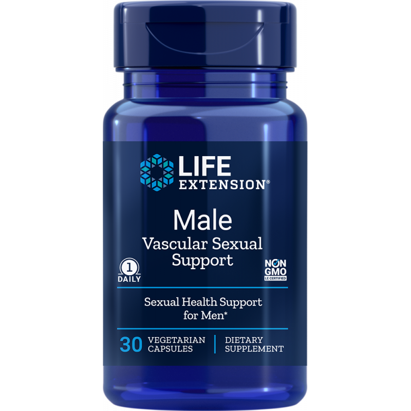 Male Vascular Sexual Support - 30 vegetarian...