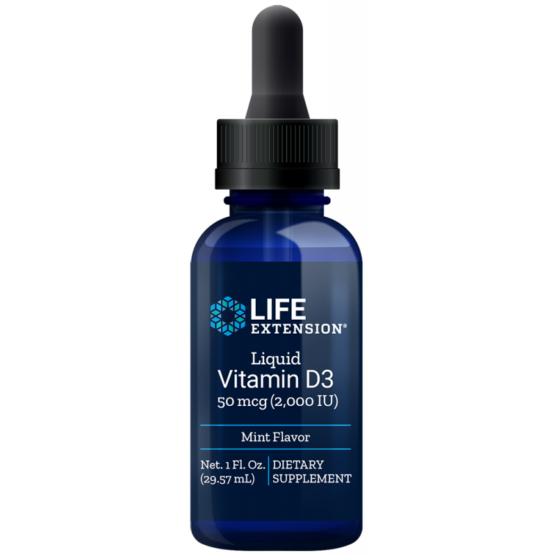 Liquid Vitamin D3 - 29,57 ml | Life Extension