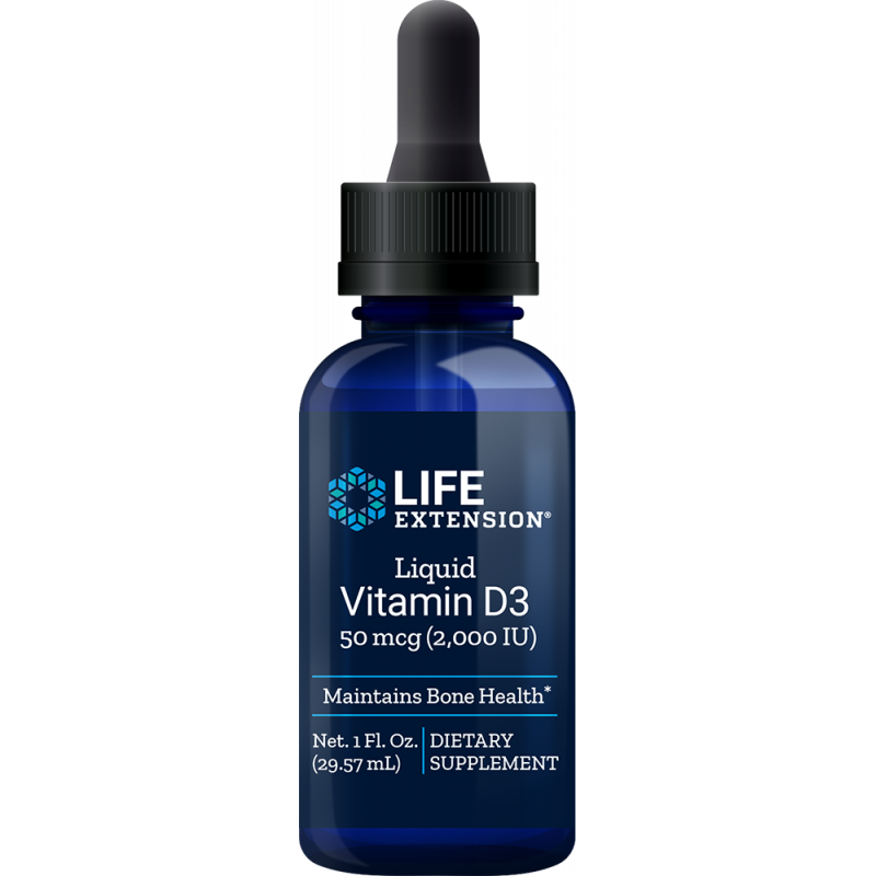 Liquid Vitamin D3 - 29,57 ml | Life Extension