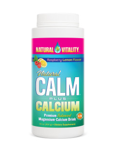 Natural Calm Plus Calcium, Raspberry Lemon - 454g |...
