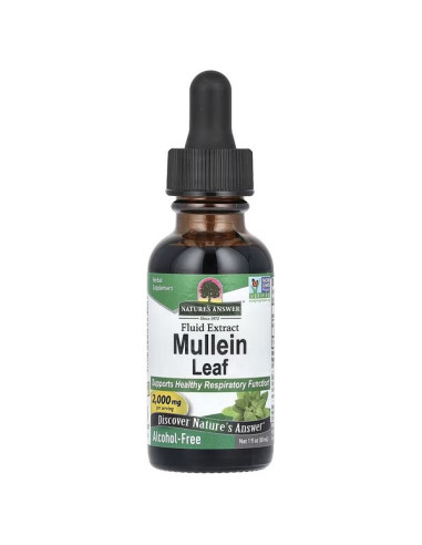 Mullein Leaf, Liquid - 30 ml. | Nature's Answer