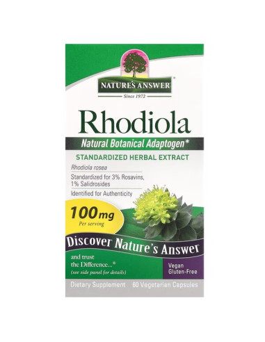Rhodiola Root, Capsules - 60 vcaps | Nature's...