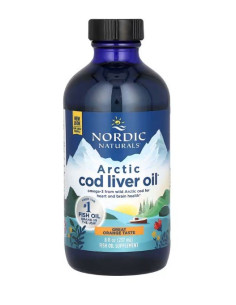 Arctic Cod Liver Oil, 1060mg Orange - 237 ml. | Nordic...