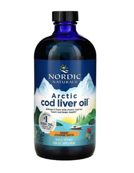 Arctic Cod Liver Oil, Orange - 473 ml| Nordic Naturals