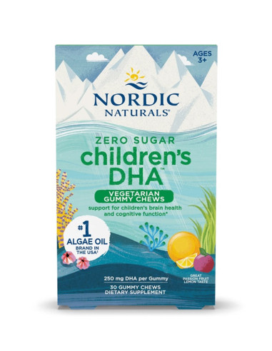 Children's DHA Vegetarian Gummy Chews, 250mg...