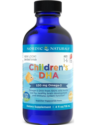 Children's DHA, 530mg Omega-3 Strawberry (EAN...