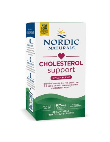 Cholesterol Support - 60 softgels | Nordic...