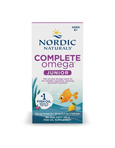 Complete Omega Junior, 283mg Lemon - 180 mini...