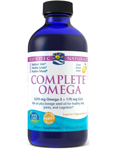 Complete Omega, 1270mg Lemon - 237 ml. | Nordic Naturals