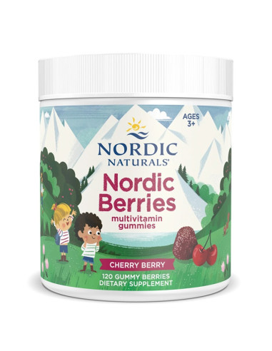 Nordic Berries Multivitamin, Cherry Berry - 120...