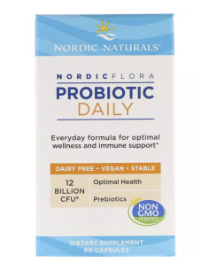 Nordic Flora Probiotic Daily - 60 caps | Nordic Naturals