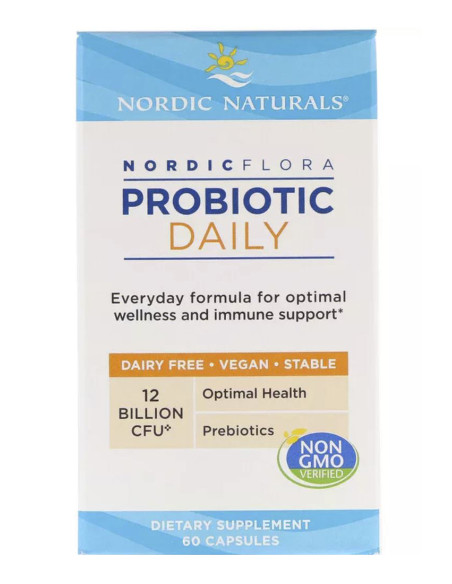 Nordic Flora Probiotic Daily - 60 caps | Nordic Naturals