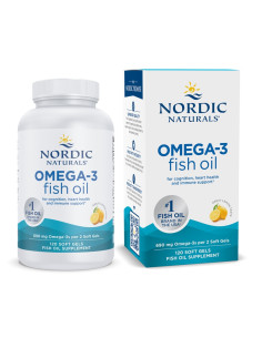 Omega-3, 690mg Lemon (EAN 768990891243) - 120 softgels |...