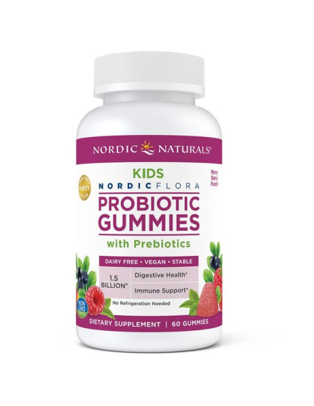 Probiotic Gummies Kids, Merry Berry Punch - 60 gummies | Nordic Naturals